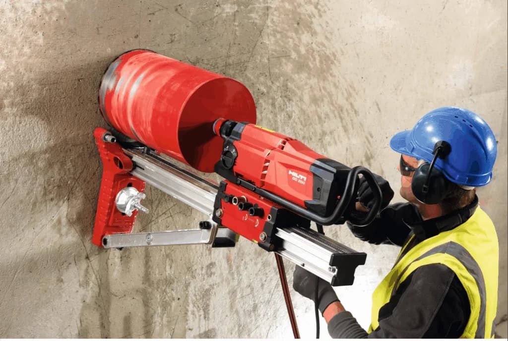 Diamond Core Drilling and Hilti Core Drilling Equipment for Precision Concrete Cutting in Dubai, UAE